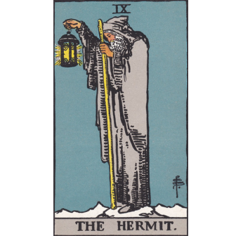 隠者　正位置　仕事