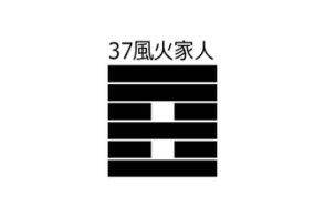 <span class="title">37．風火家人（ふうかかじん）</span>
