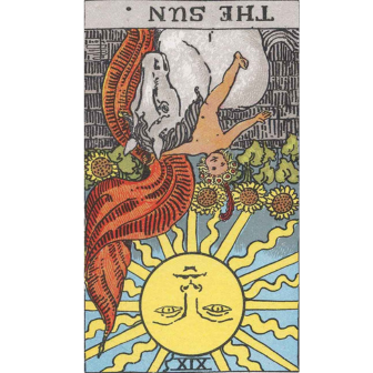 太陽　逆位置　仕事