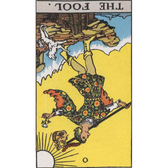 愚者　逆位置　仕事